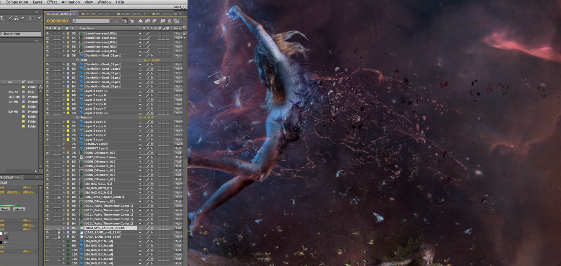 Burst process — reintegrate